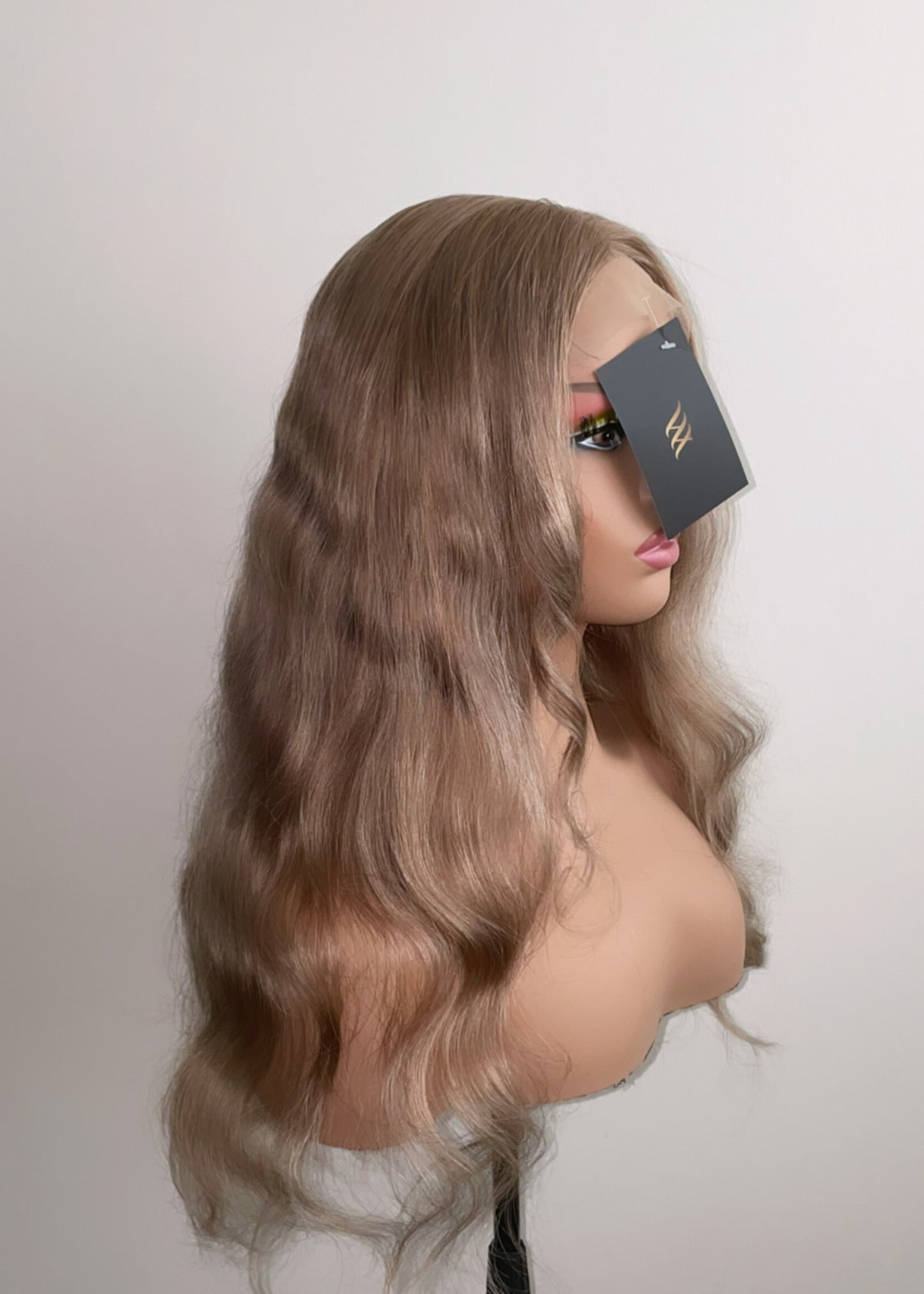 Millacare Caramel blonde with soft highlights 5x5 closure wig