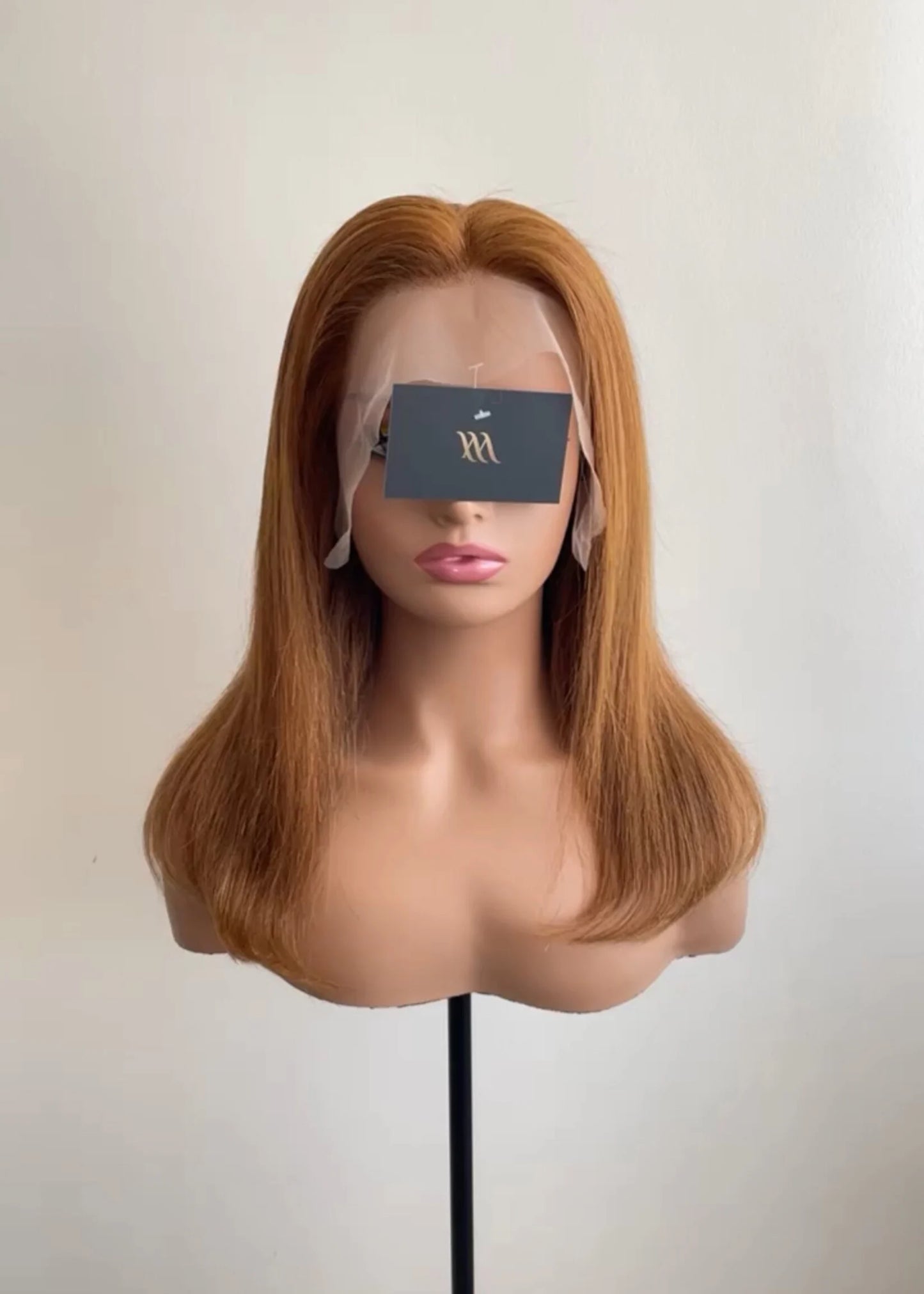 Millacare Indian straight 13x4 orange wig