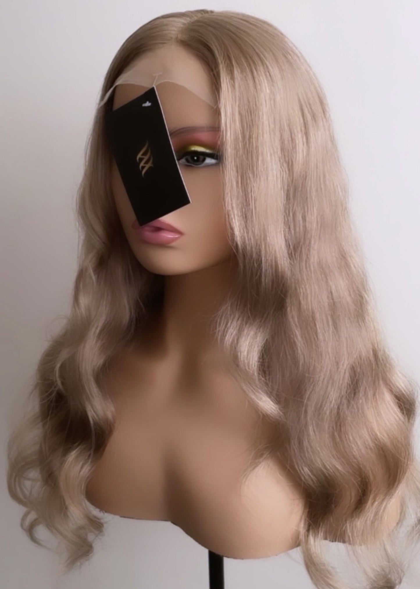 Millacare Caramel blonde with soft highlights 5x5 closure wig