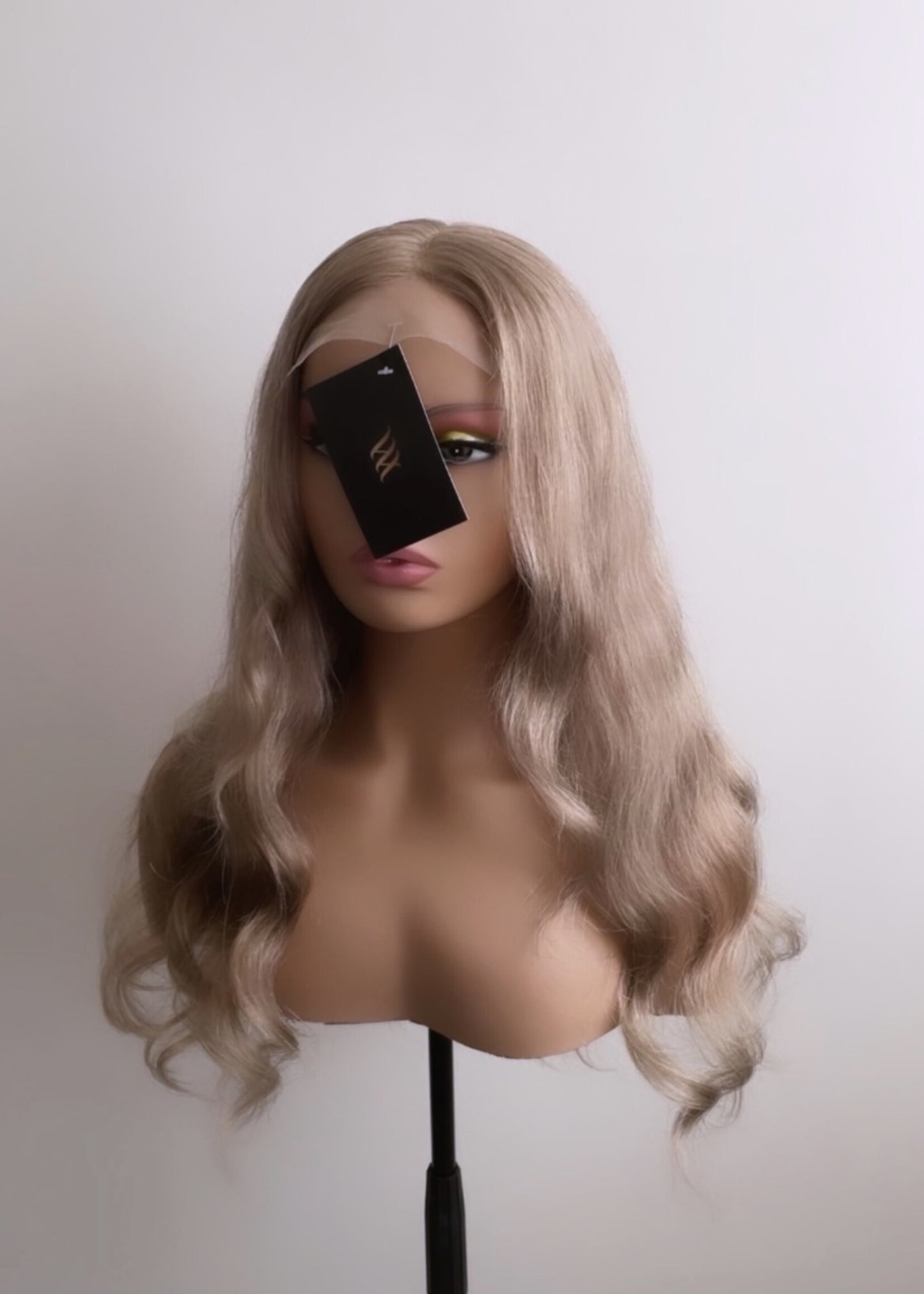Millacare Caramel blonde with soft highlights 5x5 closure wig