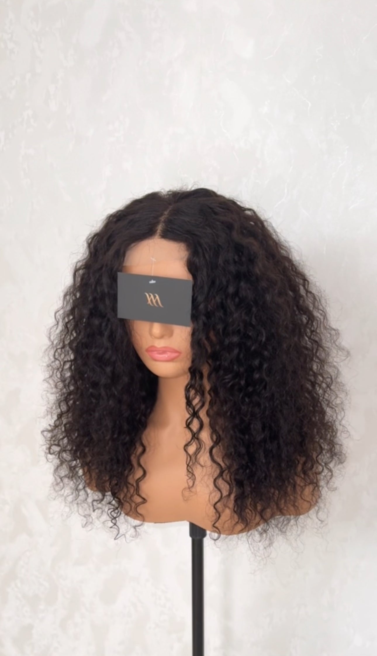 Millacare Moroccan curly 4x4 closure wig