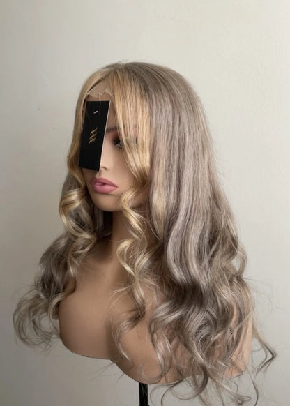 Millacare Ash blonde 4x4 closure wig