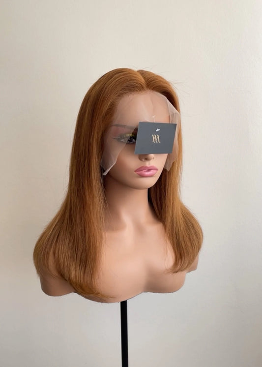 Millacare Indian straight 13x4 orange wig