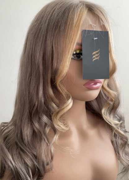 Millacare Ash blonde 4x4 closure wig