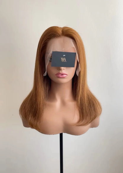 Millacare Indian straight 13x4 orange wig