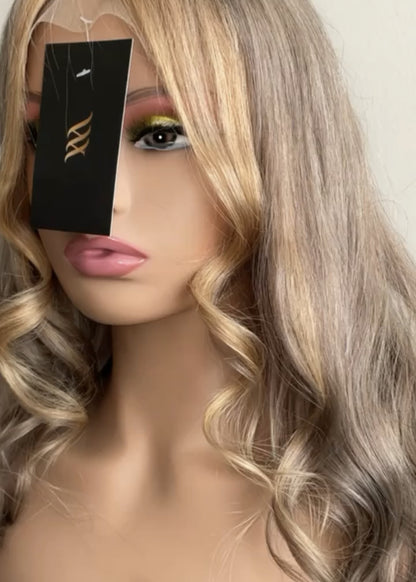 Millacare Ash blonde 4x4 closure wig