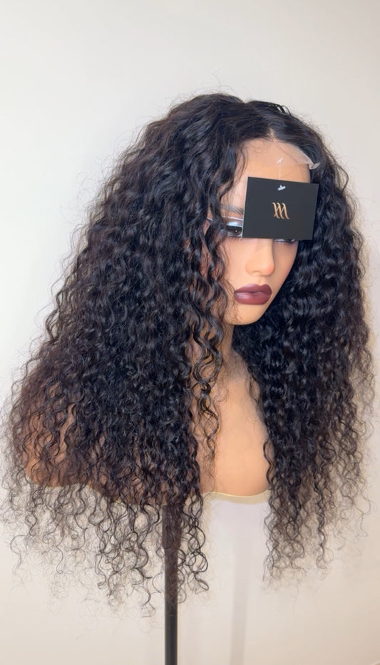 Millacare Moroccan curly 4x4 closure wig