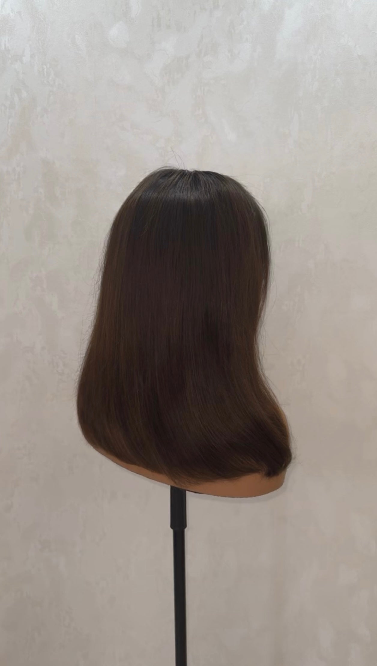 Millacare warm brown 13x4 frontal wig