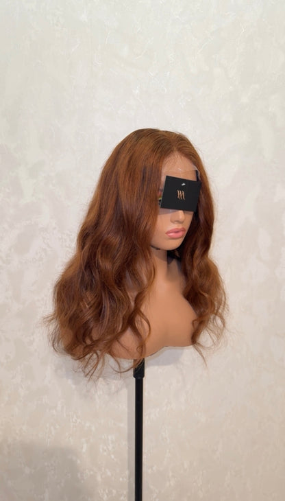Millacare light brown 4x4 closure wig