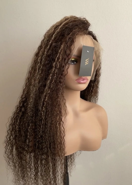 Millacare Highlighted 13x4 frontal wig