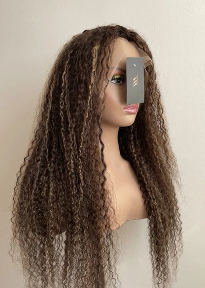 Millacare Highlighted 13x4 frontal wig
