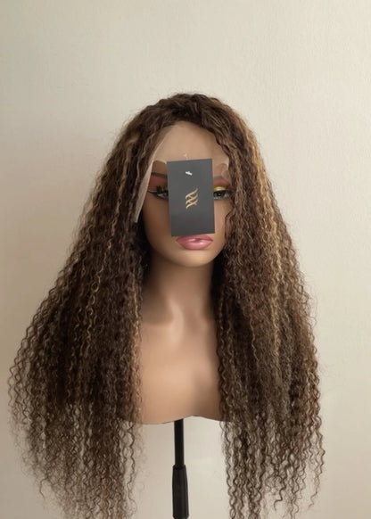 Millacare Highlighted 13x4 frontal wig